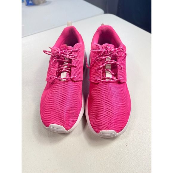 Nike Roshe One Sneakers Pink White Athletic Running Shoes Womens - Picture 6 of 9